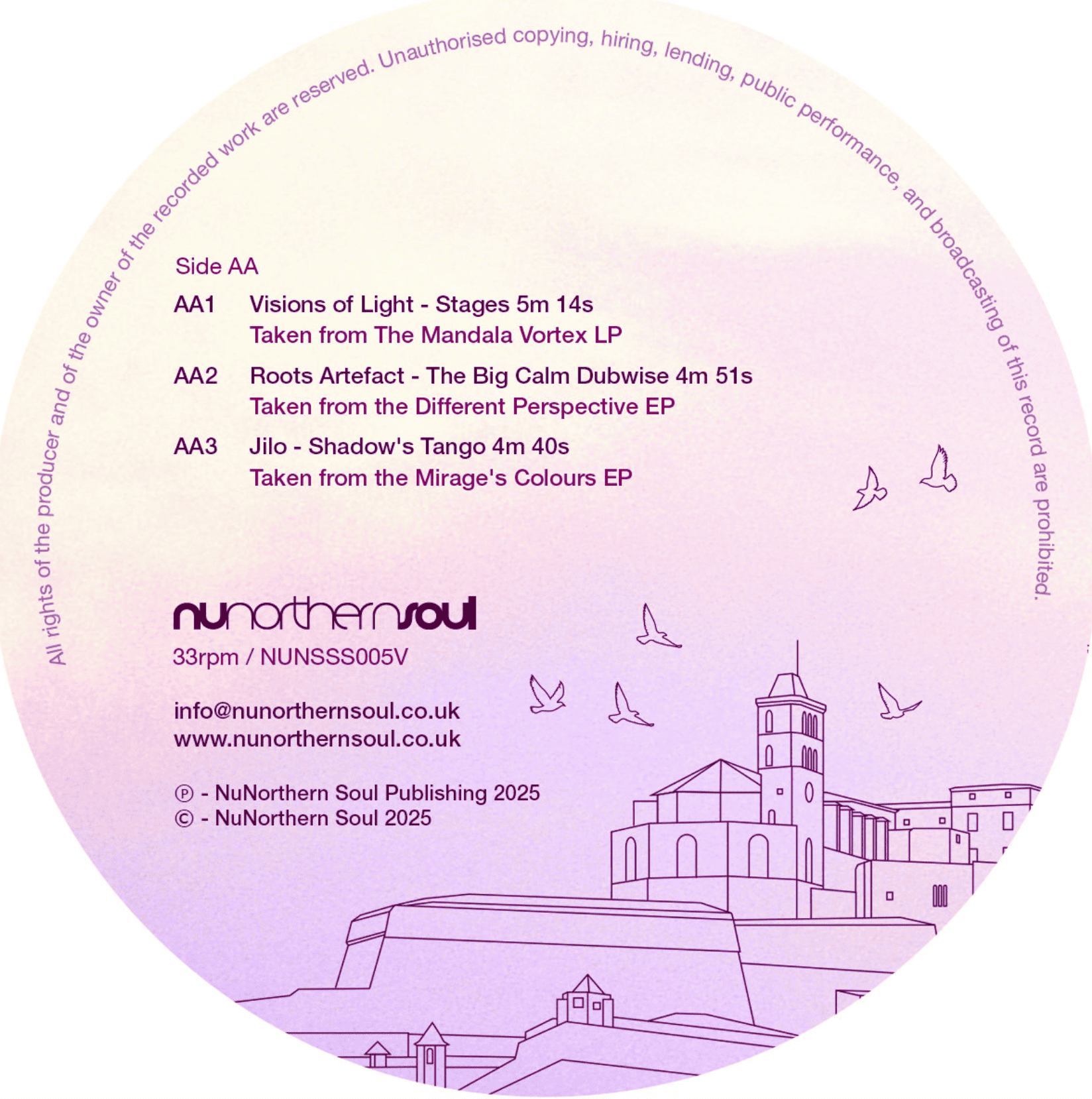 Listening Party for NuNorthern Soul Vinyl EP Feat Visions Of Light